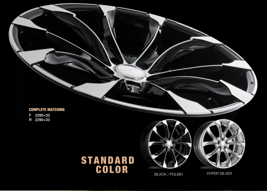 WHEEL - WALD ALPHARD ALL GRADE BUMPER TYPE - SPORTS LINE