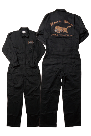 COVERALLS BLACK BISON VERSION