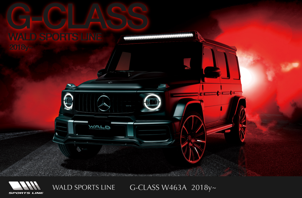 WALDエアロ : G-CLASS W463A SPORTS LINE