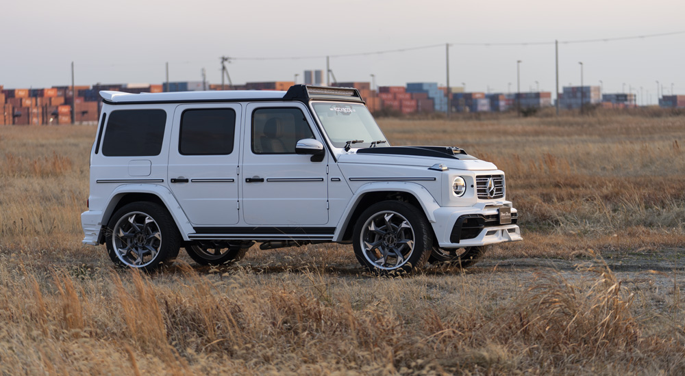 VORSALINO 2PCS CASTED 22inch : G-CLASS W463 SPORTS LINE BLACK BISON EDITION