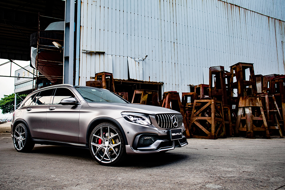 WALD BODY PARTS : MERCEDES BENZ GLC X253 SPORTS LINE BLACK BISON EDITION