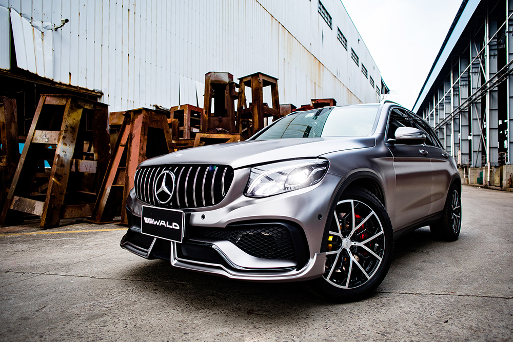 WALD BODY PARTS : MERCEDES BENZ GLC X253 SPORTS LINE BLACK BISON EDITION