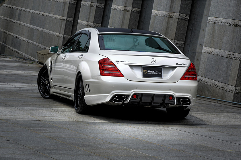 Mercedes Benz S-class W221 M/C after Sports Line Black Bison Edition