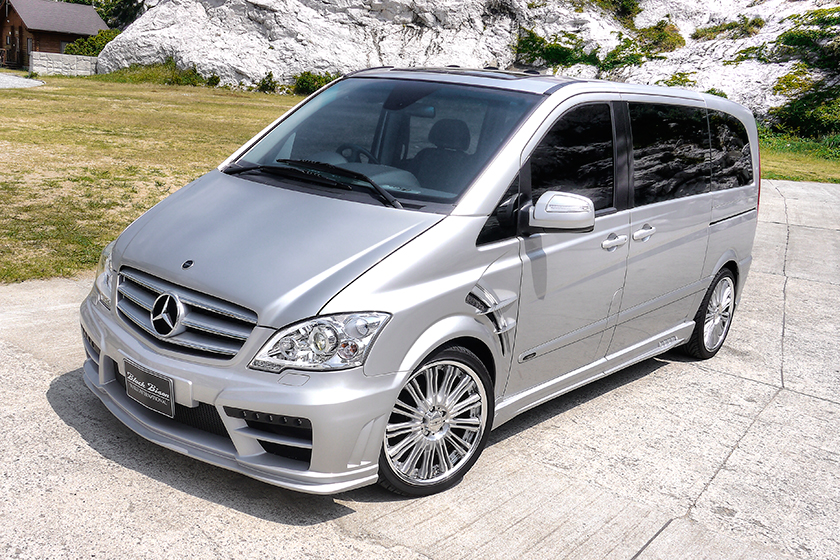 WALD MERCEDES BENZ V-CLASS W638 EXECUTIVE 2nd EDITION BLACK BISON BODY KIT