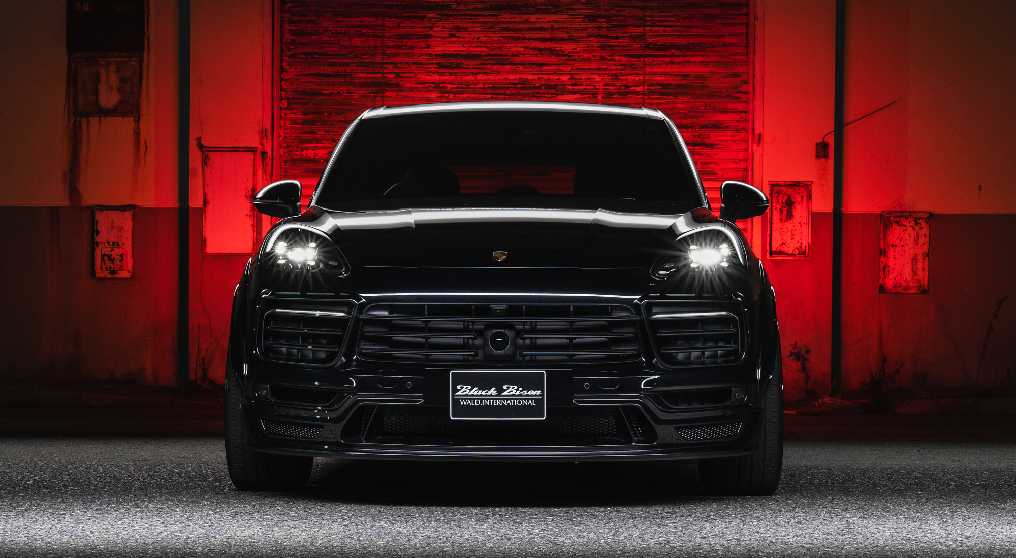 CAYENNE 18y- WALD SPORTS LINE BLACK LINE BLACK BISON EDITION