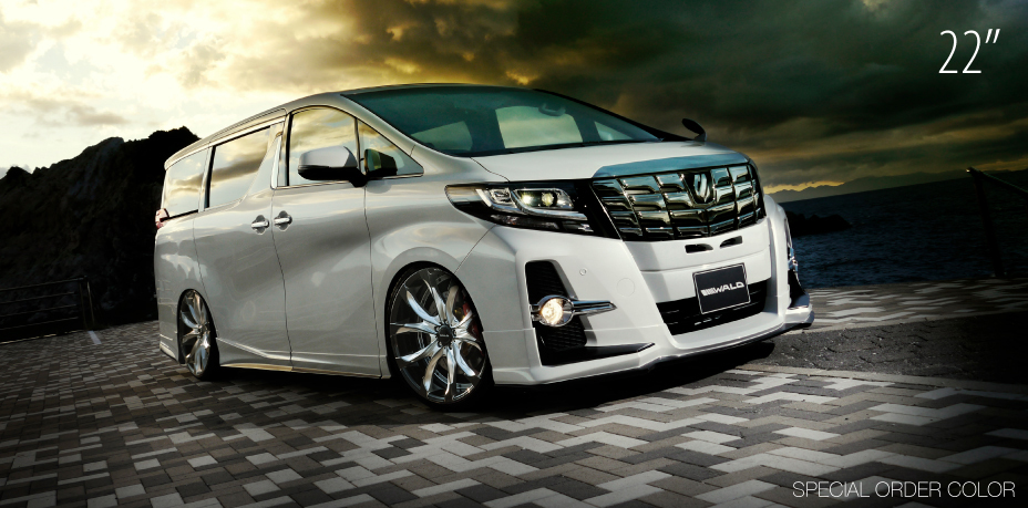WHEEL - WALD ALPHARD ALL GRADE BUMPER TYPE - SPORTS LINE