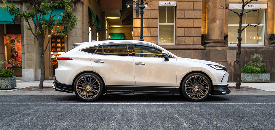 TOYOTA 80 HARRIER WALD EXECUTIVE LINE