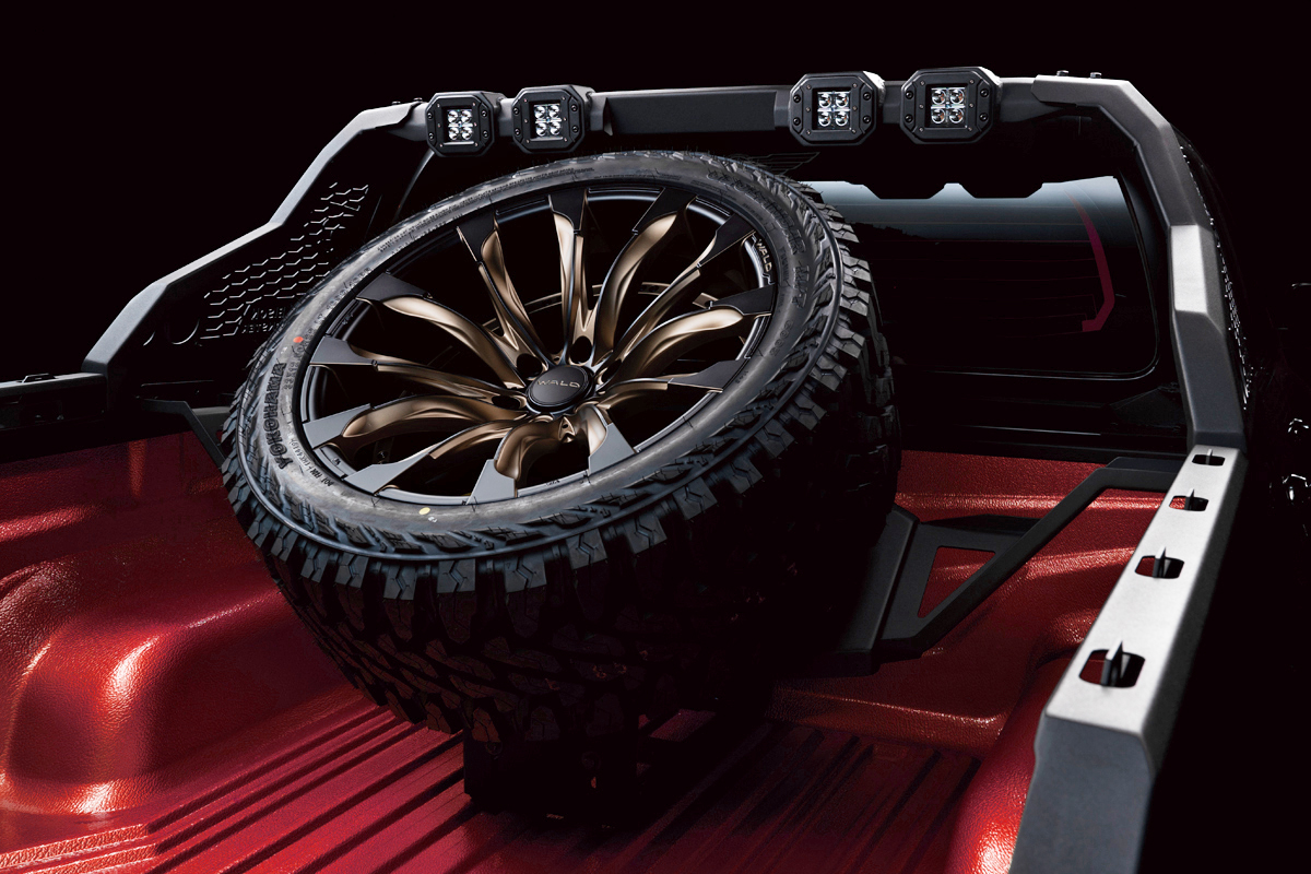 SPARE TIRE HANGER