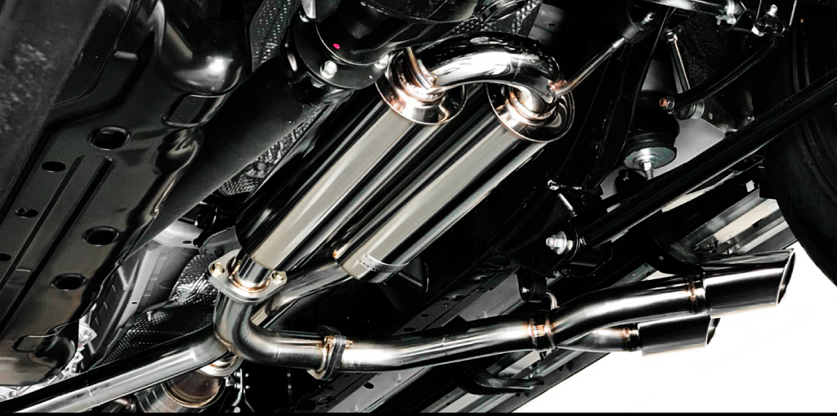 TECNIQUE - WALD SIDE MUFFLER for LAND CRUISER PRADO