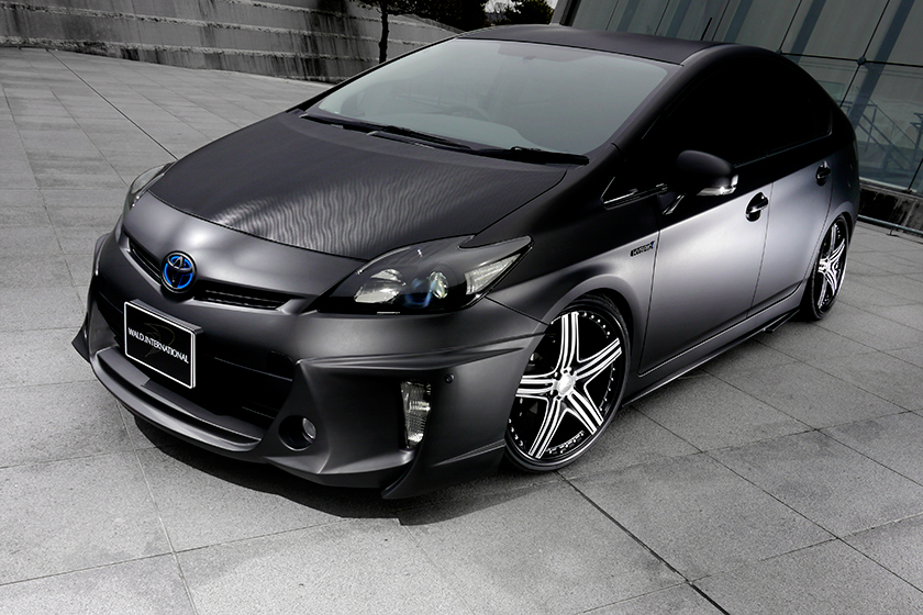 toyota prius c body kit #5